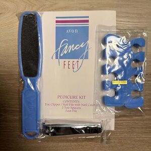 Avon Fancy Feet Pedicure Kit Vintage New‎ In Bag 1996